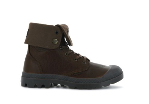 Palladium Baggy Leder Ess Stiefel Damen Braun | ZROiHTto