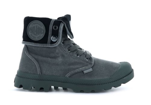 Palladium Baggy Stiefel Damen Dunkelgrau Schwarz | MVcNS4GG
