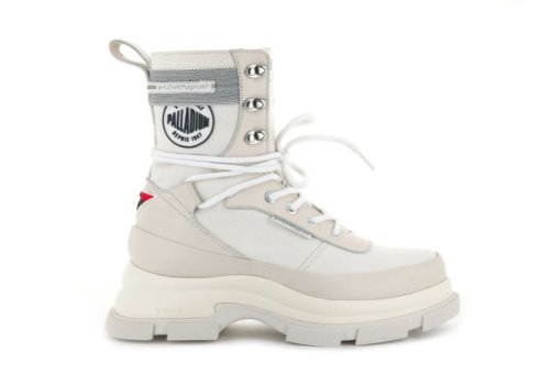 Palladium Gao Eva High Boot Stiefel Damen Weiß | WjB9YTYu