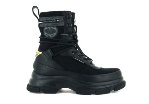Palladium Gao Eva High Boot Stiefel Damen Schwarz | fFrZXyvt