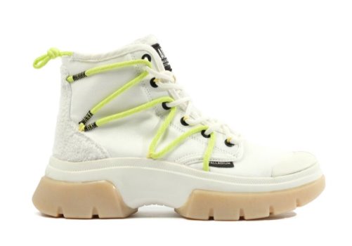 Palladium High Pallawave Spitze It Sneakers Damen Weiß | 3hOcYBV2