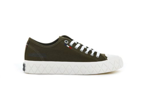 Palladium Low Palla Ace Canvas Sneakers Damen Olivgrün | BrFJhGcv