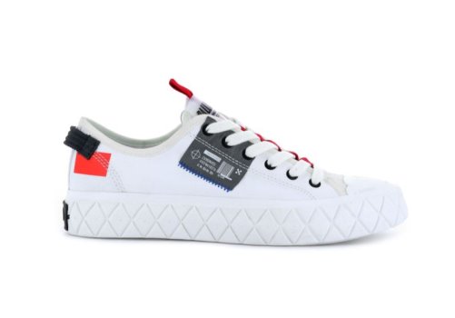 Palladium Low Palla Ace Lo Ticket To Earth Sneakers Damen Weiß | 7qMaz9EE