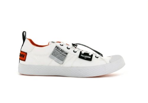 Palladium Low Pallaphoenix Overlab Sneakers Damen Weiß | mH2tJF2U