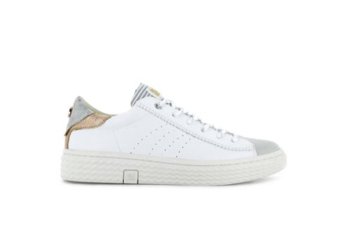 Palladium Low Pallatempo 04 Sneakers Damen Weiß Silber | 7KAZoMWb