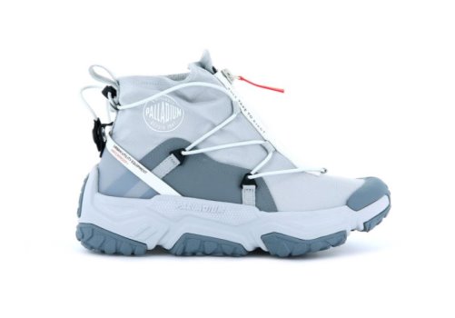 Palladium Off-grid Hi Zip Wasserdichte + Wasserfeste Stiefel Damen Grau | jwDdDwVo