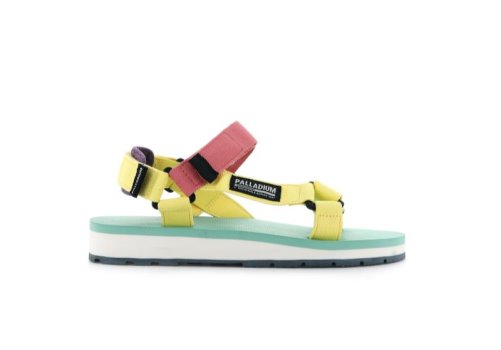 Palladium Outdoorsy Urbanity Sandalen Damen Gold | Z8nPAC3C