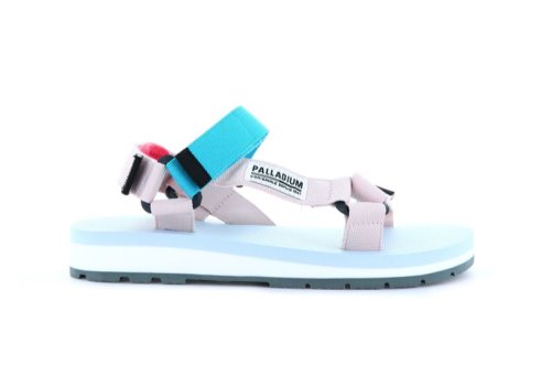 Palladium Outdoorsy Urbanity Sandalen Herren Blau Rosa | Tpxy0fHp