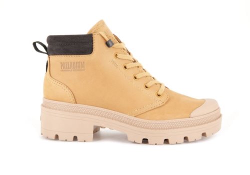 Palladium Pallabase Lo Cuff Stiefel Damen Gold | 5s37HRGZ