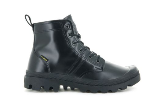 Palladium Pallabrousse Box Lederstiefel Herren Schwarz Schwarz | W0d4Gjwh