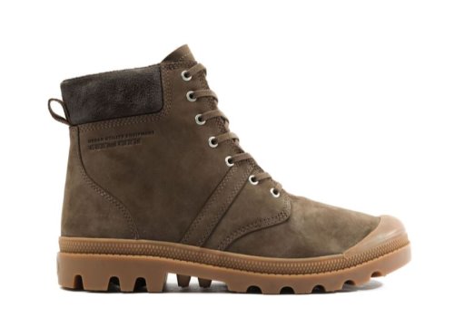 Palladium Pallabrousse Cuff Wasserdichte + Wasserfeste Stiefel Damen Braun | 9mwcO5fW