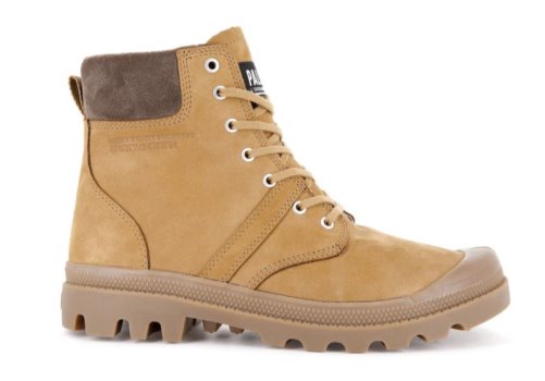 Palladium Pallabrousse Cuff Wasserdichte + Wasserfeste Stiefel Herren Braun | lc8Zq4f8