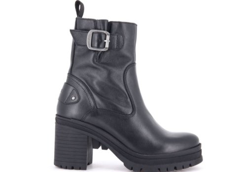 Palladium Pallamona 01 Nap Lederstiefel Damen Schwarz Schwarz | L84kFJ3X