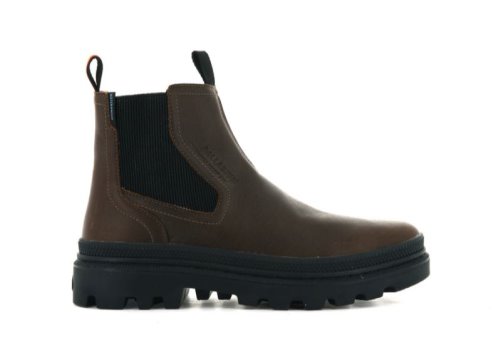 Palladium Pallatrooper Chelsea Wasserdichte Chelsea Stiefel Damen Braun | 6kSn1jFQ
