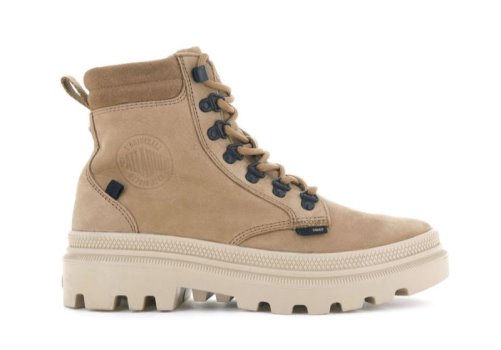 Palladium Pallatrooper Hiker Nubuck Wanderstiefel Damen Braun | KyTiXnoj