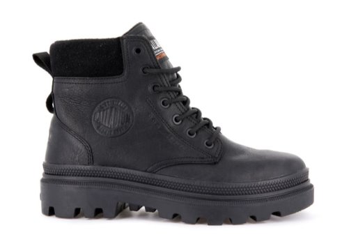 Palladium Pallatrooper Sc Wp+ Lederstiefel Herren Schwarz | Jp4LxtfV