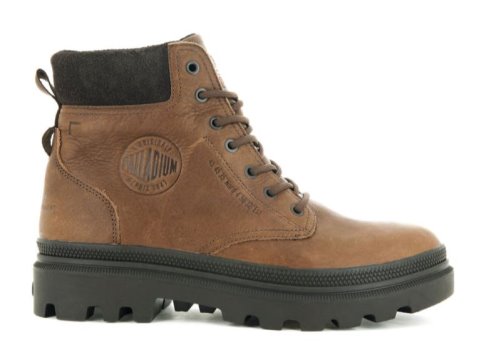 Palladium Pallatrooper Sc Wp+ Lederstiefel Herren Braun | iVlJrYKS