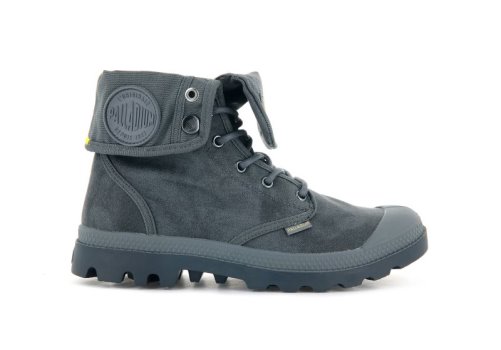 Palladium Pampa Baggy Wax Hi Boots Damen Dunkelgrau | q7iUj0Fv