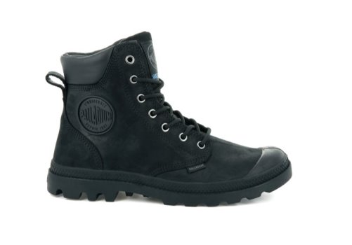 Palladium Pampa Cuff Wp Lux Winterstiefel Damen Schwarz Schwarz | ghkaNIlC