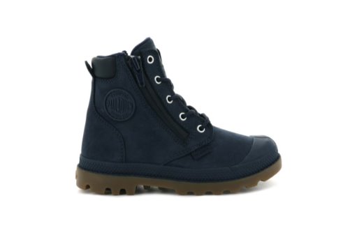 Palladium Pampa Hi Cuff Wasserdichte Wasserfeste Stiefel Kinder Indigo | zjGGJa6B