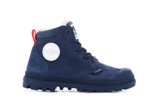 Palladium Pampa Hi Cuff Wps Oz Winterstiefel Kinder Indigo | MtsUMKUj