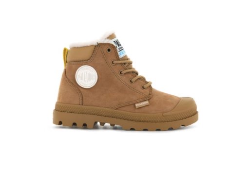 Palladium Pampa Hi Cuff Wps Oz Winterstiefel Kinder Braun | xlnSLf4F