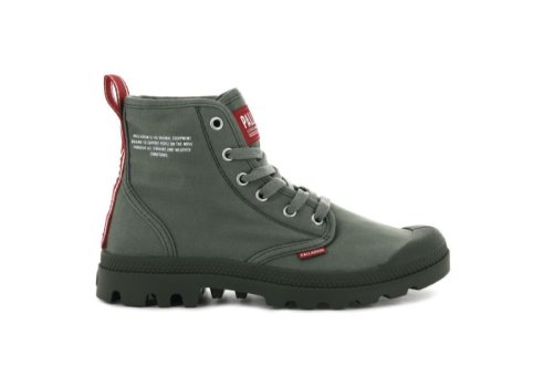 Palladium Pampa Hi Dare Wanderstiefel Damen Dunkelolivgrün | xhvz9JZY