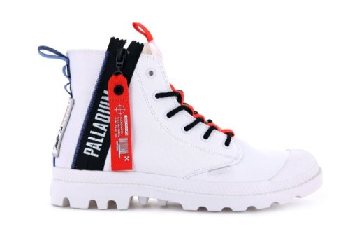 Palladium Pampa Hi Ticket To Earth Stiefel Damen Weiß | qVJqDkhL