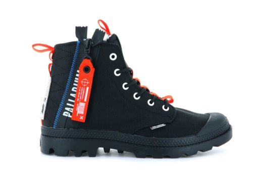 Palladium Pampa Hi Ticket To Earth Stiefel Herren Schwarz Schwarz | qVTmOGV6