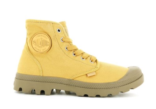 Palladium Pampa Hi Wanderstiefel Damen Gold | PVVxcmXv