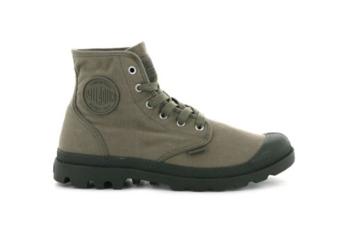 Palladium Pampa Hi Wanderstiefel Herren Grün | Lgg3muH0