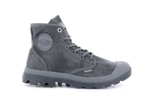Palladium Pampa Hi Wax Stiefel Damen Dunkelgrau | yIcZzjNV