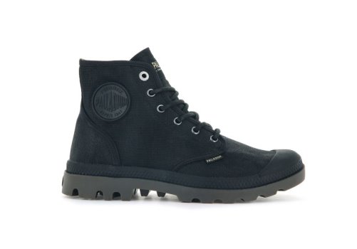 Palladium Pampa Hi Wax Stiefel Herren Schwarz | 1FxuJYNf