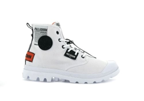 Palladium Pampa Lite Overlab Wanderstiefel Herren Weiß | mqEx8Fey