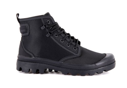 Palladium Pampa Rains Stiefel Damen Schwarz Schwarz | dyeNNosP