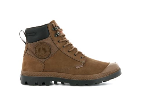 Palladium Pampa Shield Wp+ Lux Stiefel Herren Braun | 1InfqiIU