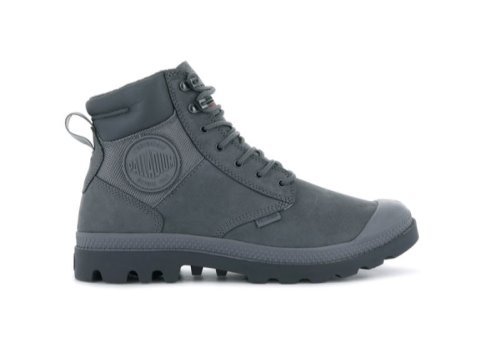 Palladium Pampa Shield Wp+ Lux Stiefel Herren Dunkelgrau | LP9ythTI