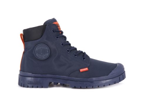 Palladium Pampa Sp20 Cuff Wp+ Stiefel Damen Indigo | y7HFQhYa