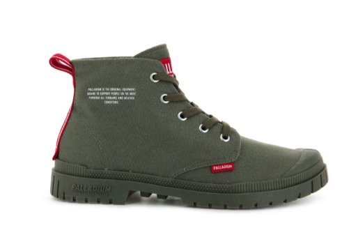 Palladium Pampa Sp20 Dare Stiefel Herren Dunkelolivgrün | DSv7Xs9d
