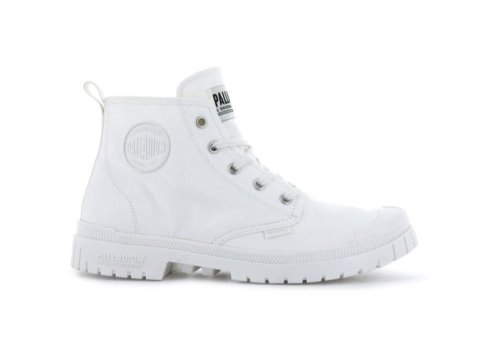 Palladium Pampa Sp20 Hi Canvas Stiefel Damen Weiß | Mmxlh2Di