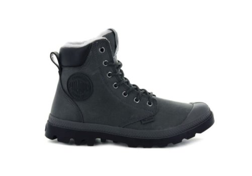 Palladium Pampa Sport Cuff Wps Winterstiefel Herren Dunkelgrau | HHEaDSC4