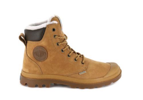 Palladium Pampa Sport Cuff Wps Winterstiefel Damen Gold | YD1ph3ev