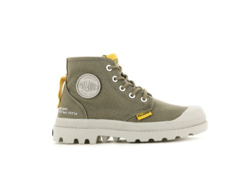 Palladium Pampa Supply Stiefel Kinder Grün | jRzFVQiV