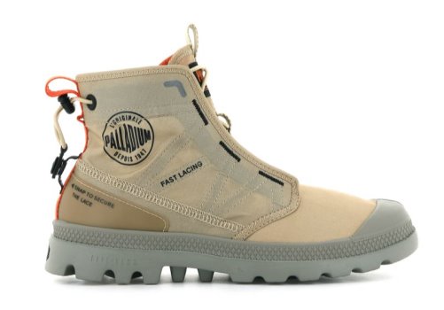Palladium Pampa Travel Lite Wanderstiefel Damen Braun | VL8UrBZ6
