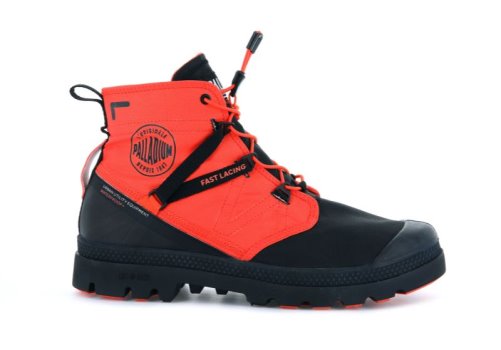 Palladium Pampa Travel Lite+ Wasserdichte Wasserfeste Stiefel Damen Rot | c4HA9wAr