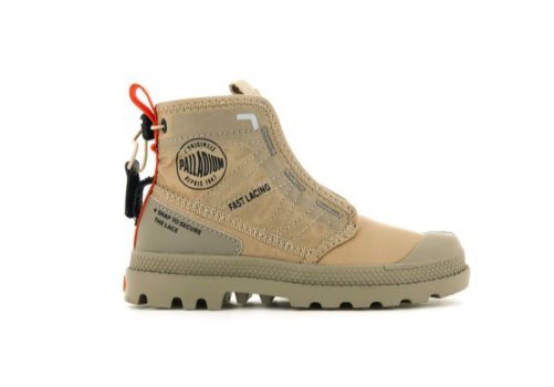 Palladium Pampa Travel Stiefel Kinder Braun | VCoDkzrX