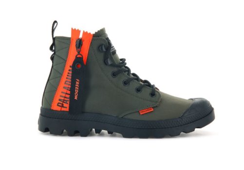 Palladium Pampa Unlocked Stiefel Herren Dunkelolivgrün | UGIUIIGT