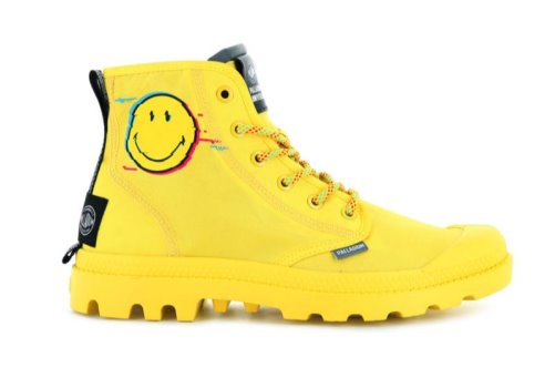 Palladium Pampa X Smiley 2000 Stiefel Herren Gelb | eGH9iKj0