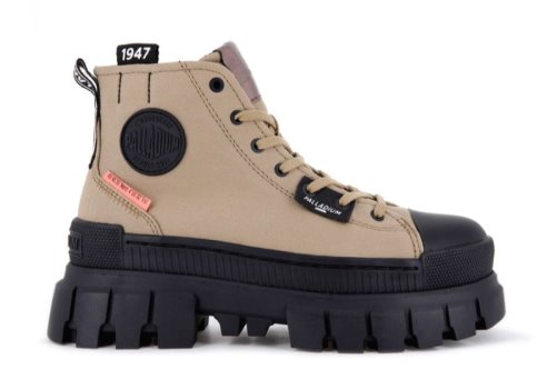Palladium Revolt Hi Tx Plateau Stiefel Damen Olivgrün | 0z9zo3uo