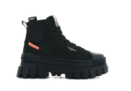 Palladium Revolt Hi Tx Plateau Stiefel Damen Schwarz Schwarz | 8LklVeNr